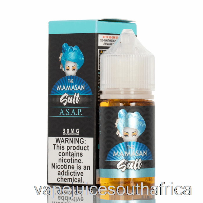 Vape Juice South Africa Asap - The Mamasan Salt - 30Ml 50Mg